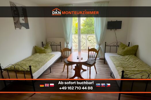 DKN | Ihre Monteurzimmer-Lösung in Chemnitz | Sofort frei
