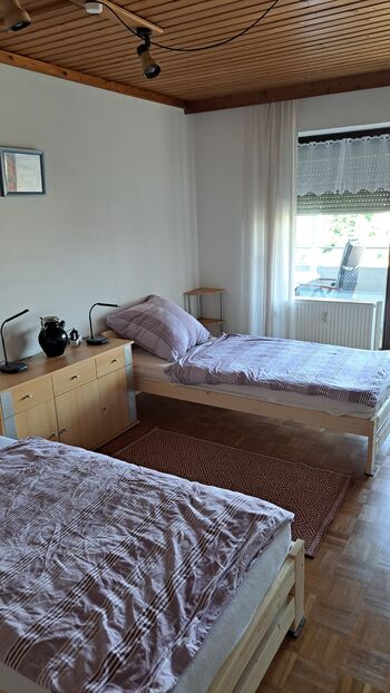 Doppelzimmer mit direktem Balkonzugang