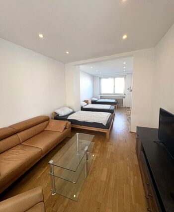 Monteurwohnung Krefeld-Düsseldorf Umgebung -Terrasse-7 Betten-Parkplatz Bild 4