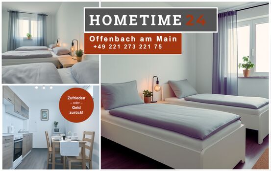 **** Hometime24 Monteurzimmer in Offenbach am Main ****