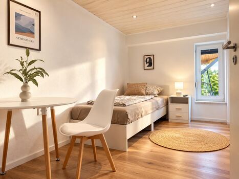 Alle Zimmer gleich ausgestattet