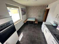 Küche mit Sitzbereich