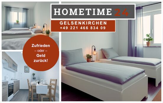 **** Hometime24 - Frisch renovierte Wohnung in Gelsenkirchen