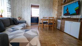 Wohnung Seestern-gemütlicher Wohn- und Essbereich