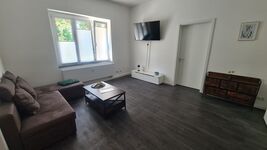 Wohnzimmer mit Schlafcouch