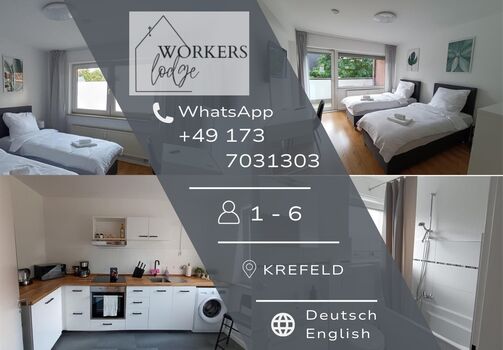 Workerslodge - Monteurwohnung in Krefeld