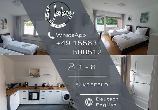 Workerslodge - Monteurwohnung in Krefeld Zdjęcie 3