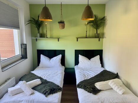 Zimmer mit 2 Einzelbetten (90x200 cm)