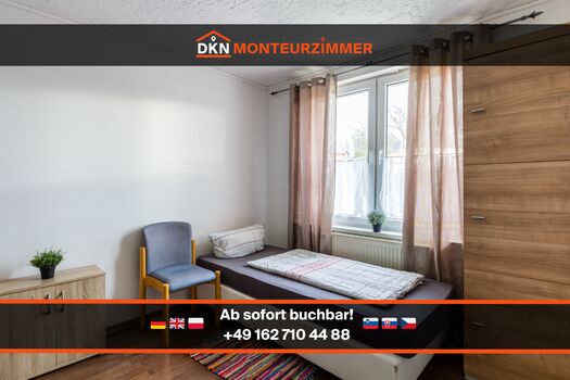 DKN | Ihr Schlüssel zu Monteurzimmer in Wolfen | Sofort frei