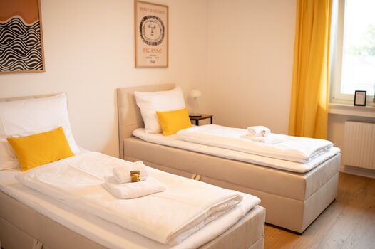 Einzelbett SmartTV Balkon WiFi voll ausgestattet bis 8 Pers Bild 5