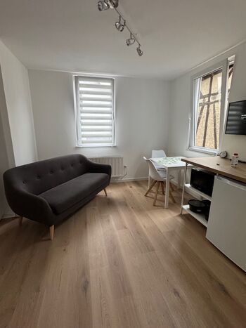 4 Studioapartments am Rhein - Bettwäsche / Handtücher inkl
