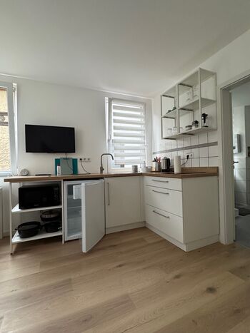 4 Studioapartments am Rhein - Bettwäsche / Handtücher inkl Bild 2