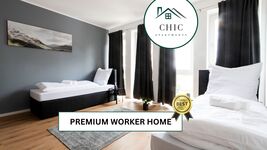 Chic Apartments All Inclusive Monteurunterkünfte in Gronau Zdjęcie 12