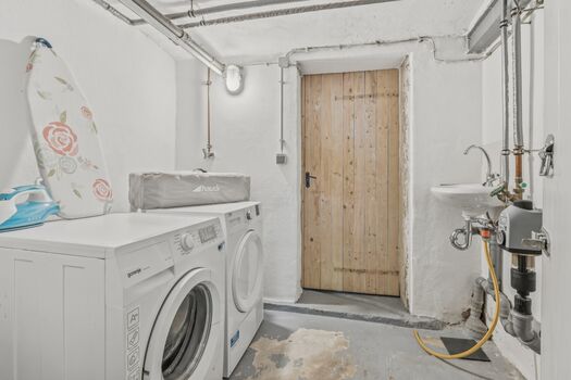 Eigene Waschmaschine & Trockner – auch für längere Einsätze bestens ausgestattet