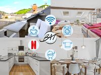 Modernes Bad mit Waschtisch & WC – gepflegt ausgestattet