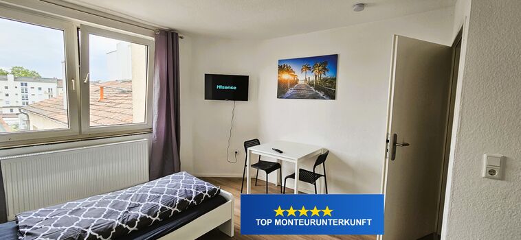 Frankfurter Bett | 2-50 Personen | Highspeed-W-Lan | Einzelbetten