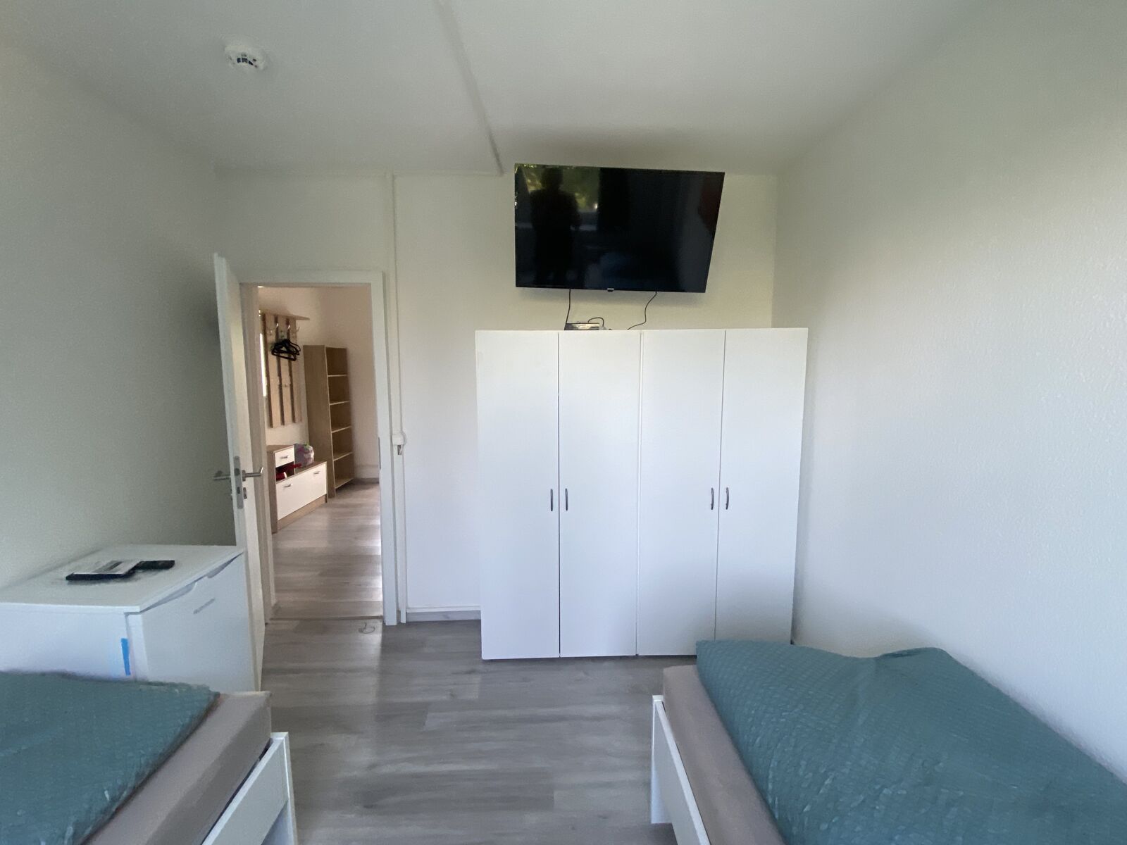 Schlafzimmer mit TV