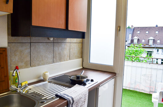 2 Zimmer-Monteurwohnung mit Balkon in Wuppertal Elberfeld Bild 5