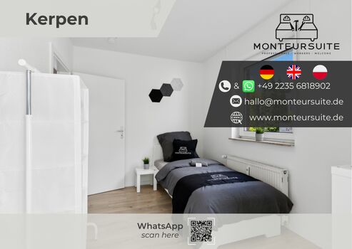 Monteursuite Kerpen – Unterkunft nahe Köln und Aachen