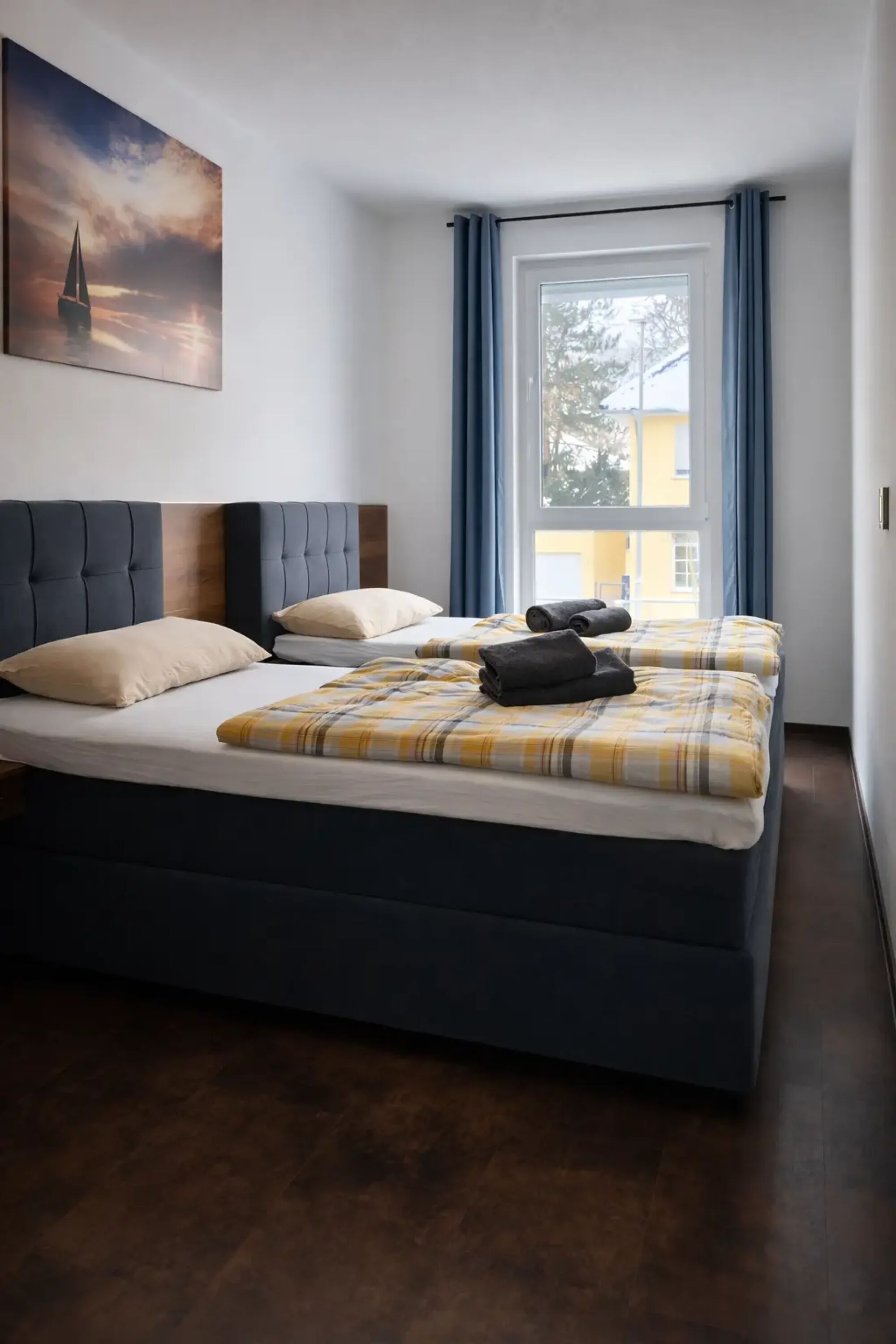 4-Bett-Apartments Komfort, Schlafzimmer