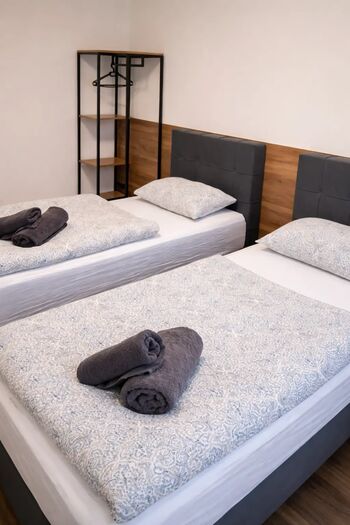 4-Bett-Apartments Komfort, Schlafzimmer