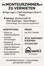 Monteurzimmer In Bopfingen Bild 7