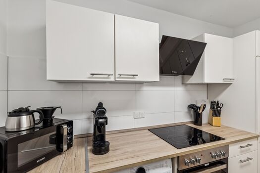 Skyview Apartment mit Balkon und Parkplatz Bild 5