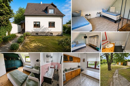 Ganzes Haus für Sie allein 12 Personen Parkpl. Wlan, Grill, Smart
