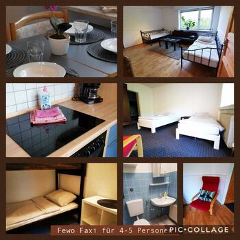 60qm mit 2,5 Zimmern,seperater Küche und Aussenterrasse