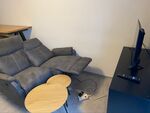 Couch mit Liegesessel