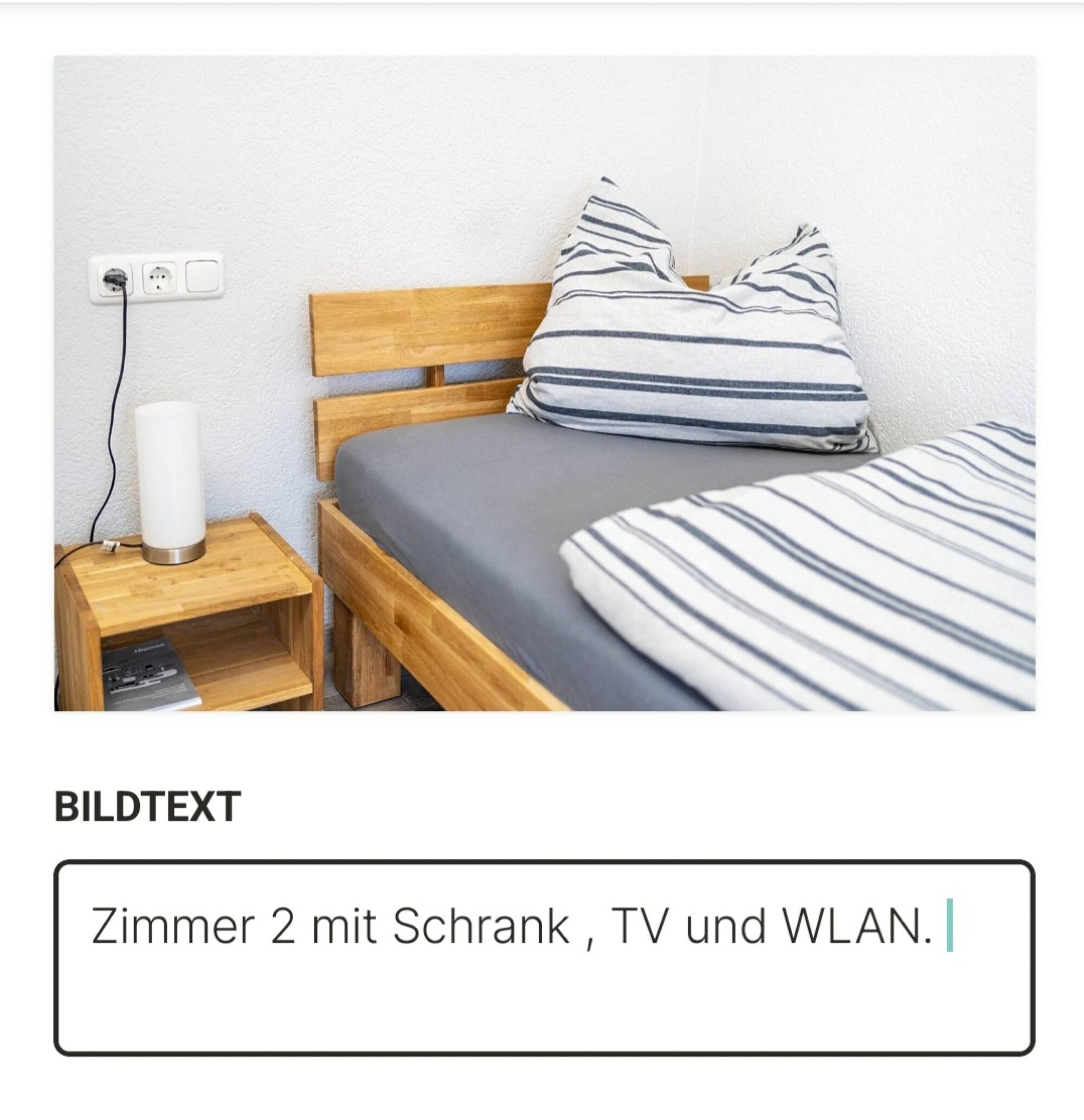 Zimmer 2von 4 mit Tv und WLAN 