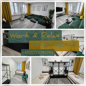 Work and Relax Apartments Remscheid für bis zu 8 Personen