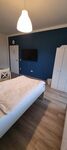 Dreibettzimmer Blau