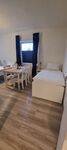 Dreibettzimmer Blau