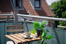 SpaceStays Monteurs Apartment for 6 Waschmaschine Küche ETC. Bild 12