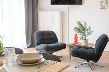 SpaceStays Monteurs Apartment for 6 Waschmaschine Küche ETC. Bild 8