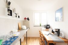 Auch wenn Sie keine Zeit zum Kochen haben, können Sie Ihre Lieblingspizza in der Mikrowelle zubereiten! #Duisburg #Wohnung #Schlafzimmer #Küche #VonVImmoServiceUG