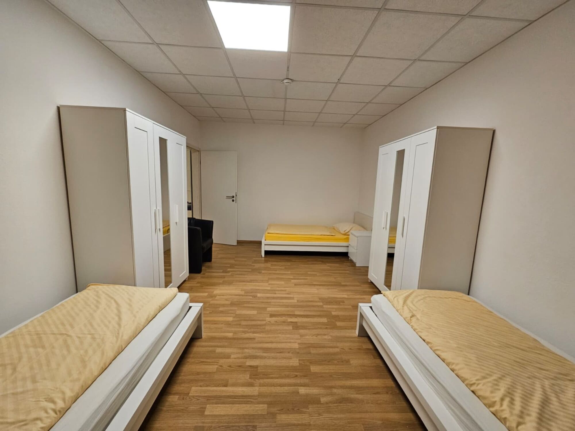 Schlafzimmer 3 Betten