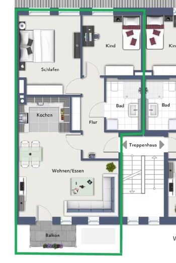 Gästezimmer Monteurzimmer MS 12 in Hörstel Bild 5