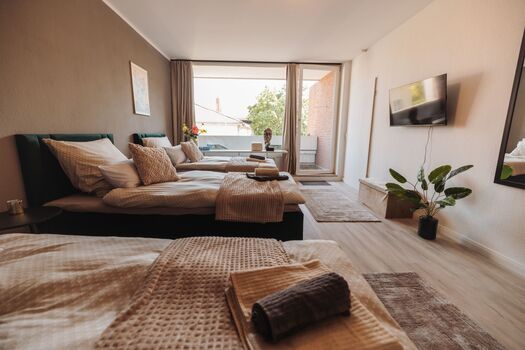 Habitania | 135 qm 6-Bett-Apartment | im Herzen OL