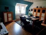 Gemütliches grosses Wohnzimmer mit Essbereich, Smart-TV, Radio/CD, Schlafsofa und Infrarotsauna