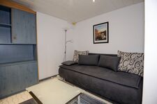 Klappcouch im Wohnraum