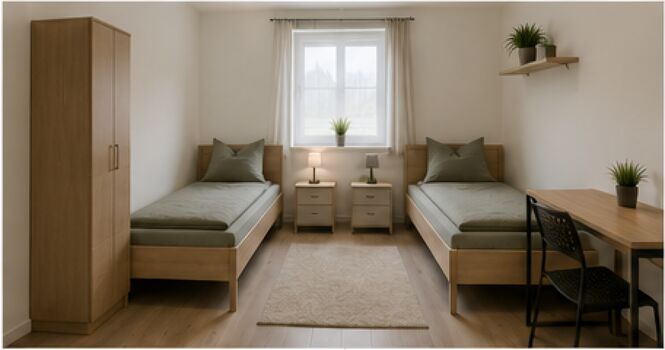 Monteurzimmer ab 16 Euro heute anfragen, morgen einziehen Picture 3