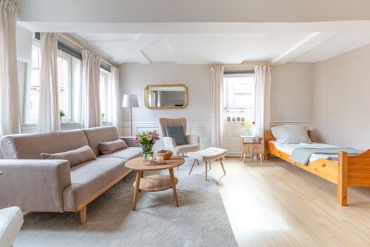 Ferienwohnung & Gästezimmer Jungblut: Schuhe aus, Beine hoch!