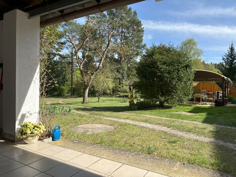 Ausblick von der Terrasse