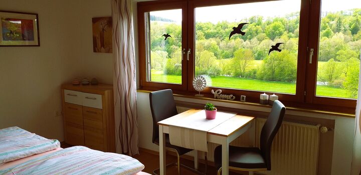 Aussicht aus Schlafzimmer 1
