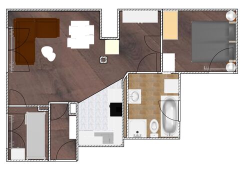 7 Apartments Ferienwohnungen Monteurzimmer Wohnung in Jena Zdjęcie 5