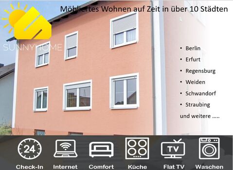 SUNNYHOME Monteurwohnungen in Schwandorf (ID 213/WE1-3) Bild 1