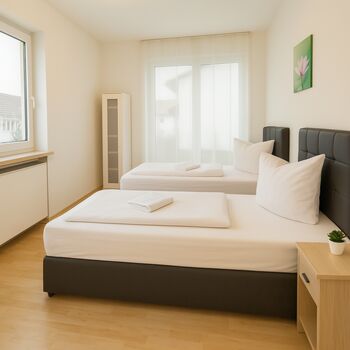 SUNNYHOME Monteurwohnungen in Schwandorf (ID 213/WE1-3) Zdjęcie 3