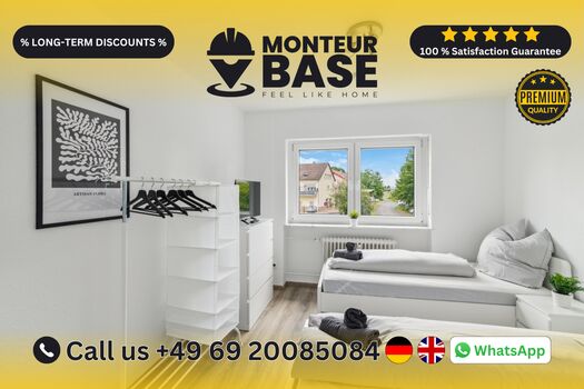 MONTEUR BASE - Unterkunft für 2-7 Personen in Rodenbach